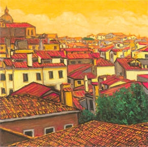 Provincial Rooftops I