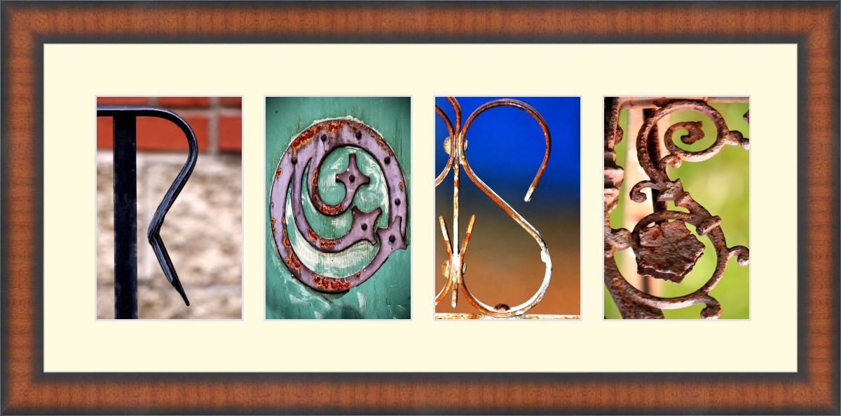 Letter Art Print Frame