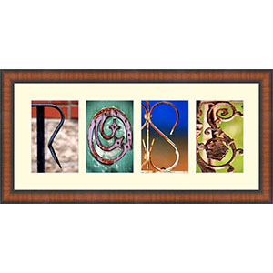 Letter Art Photo Frame